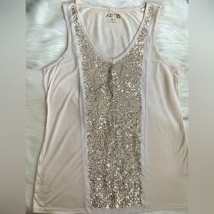 💛Women’s Sequin Top NWOT Size S